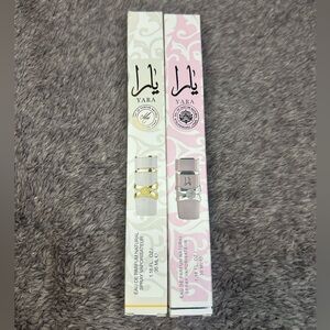 Yara Moi and Yara Pink bundle 1.28 oz. / 35 ml. Ea. Great Purse Perfumes.